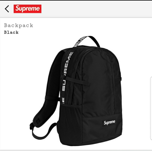 Supreme backpack deadstock